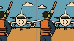 Łamigłówka: czy znajdziesz 3 różnice na obrazku samolotu w 45 sekund?